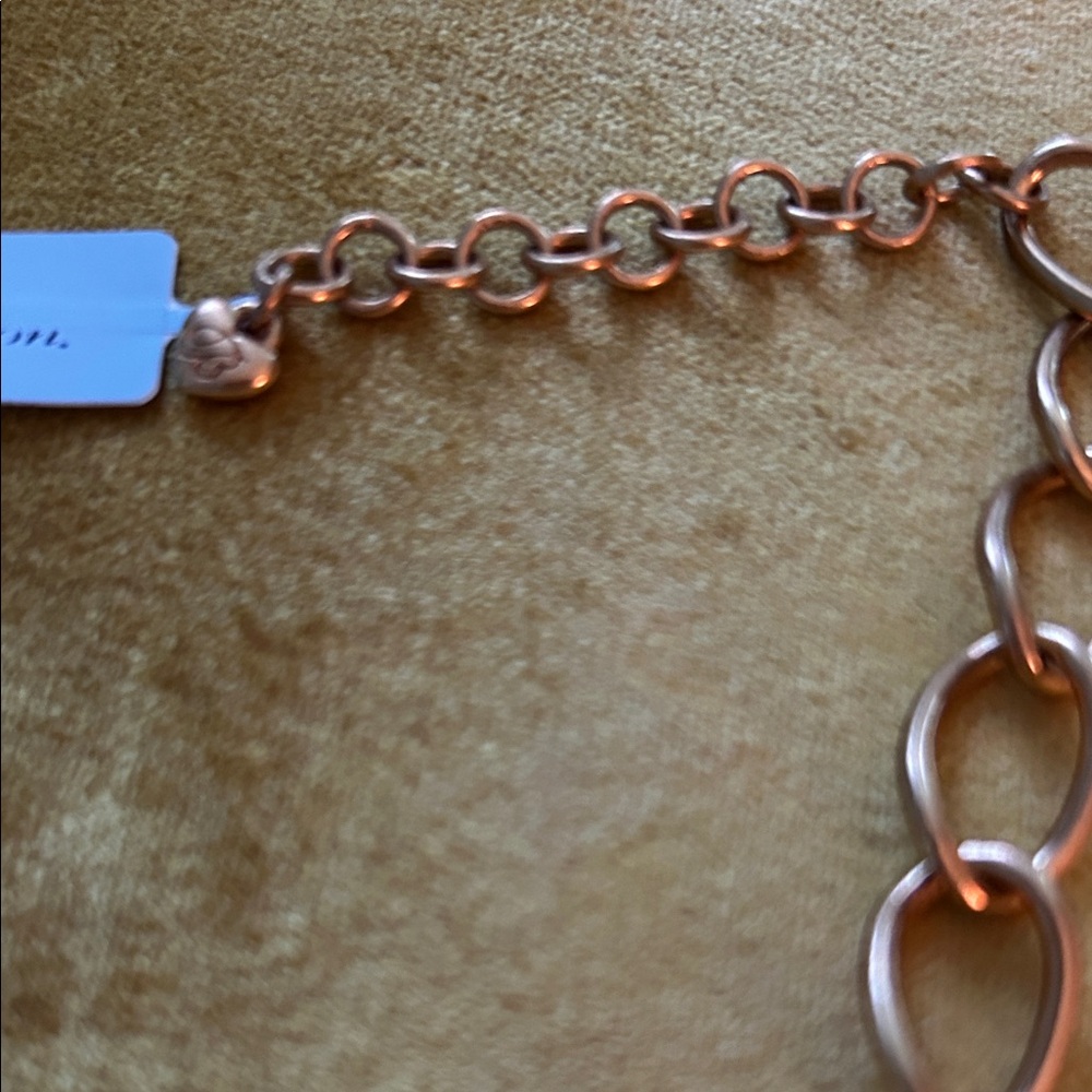 BRIGHTON Elegant Chain Necklace NWT. Cost $126 Heavy - Picture 7 of 10